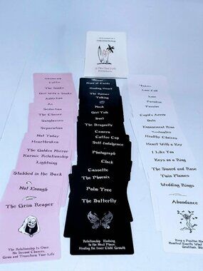 New - Neopolitan Island Time Wellness Love Oracle Cards in white box 54 cards